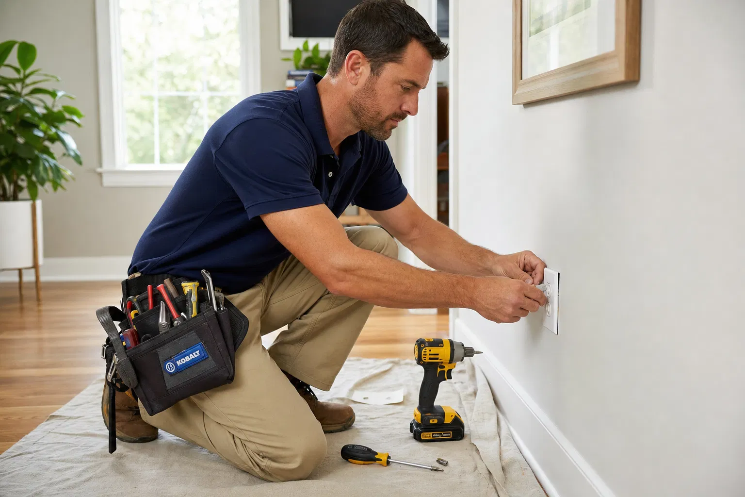 Viking Solutions handyman performing home repair work in St. George, Utah