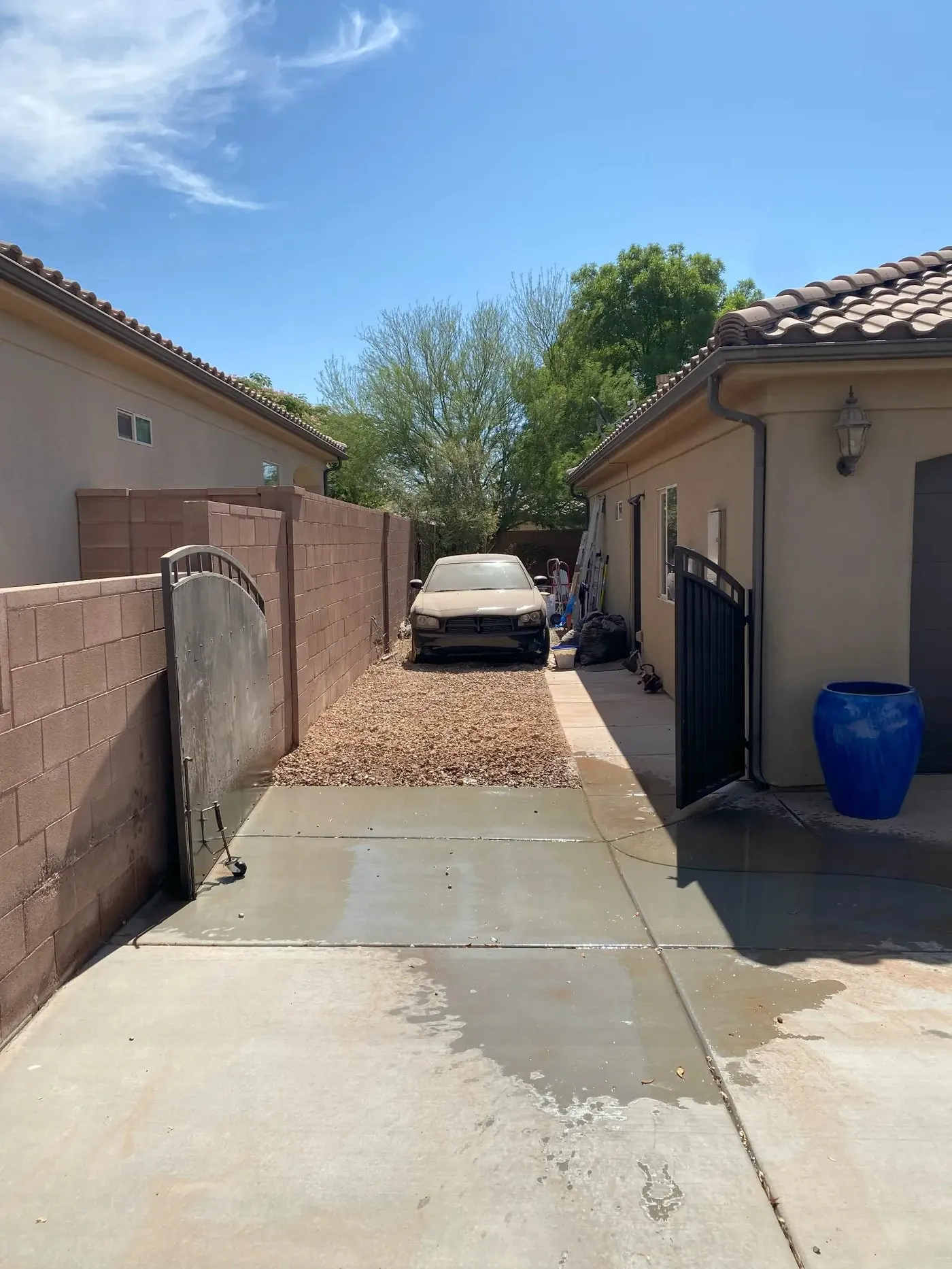 After: Cleared and cleaned — Viking Solutions completed the job correctly