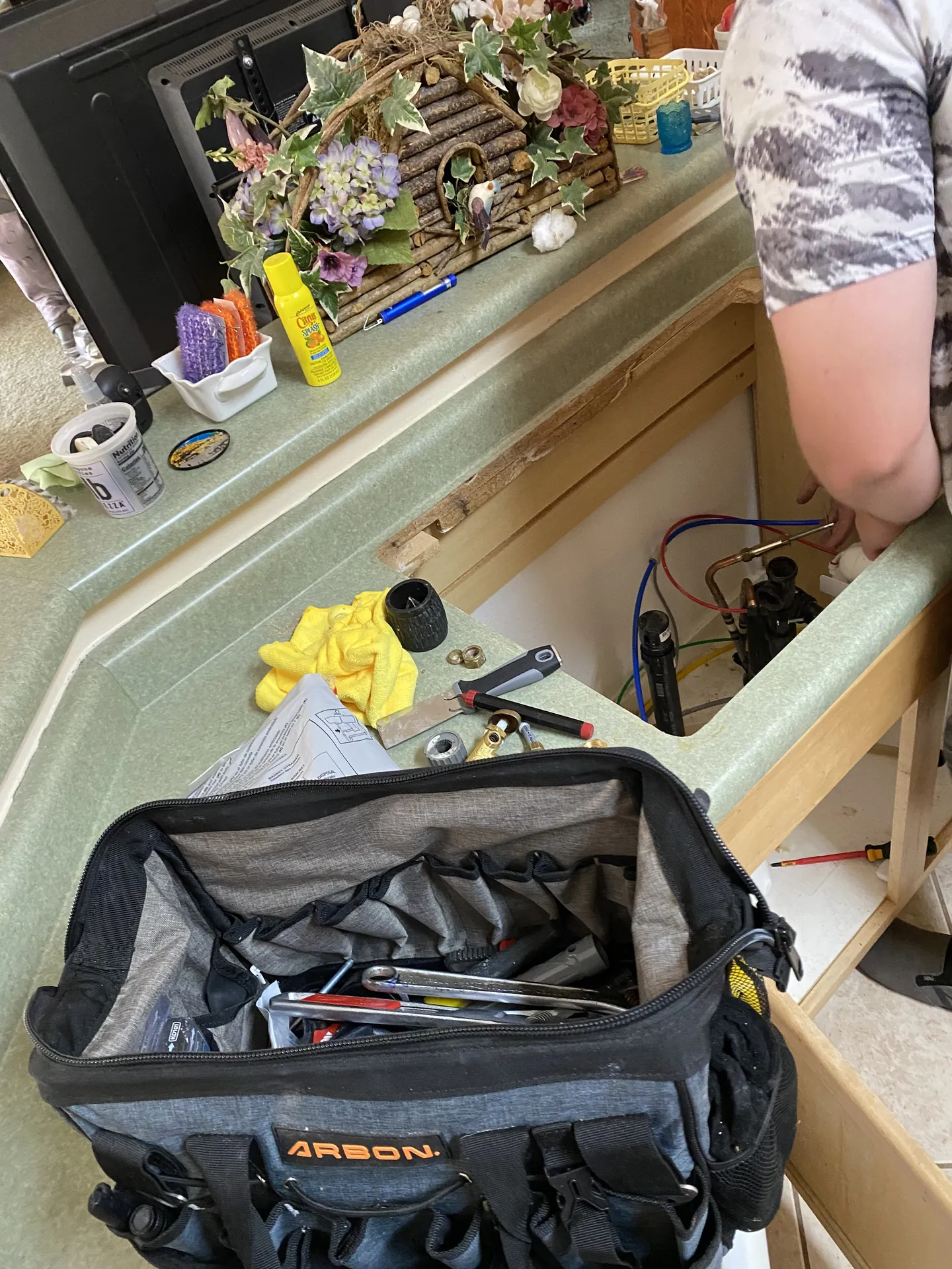 New Sink & Garbage Disposal Install — photo 2