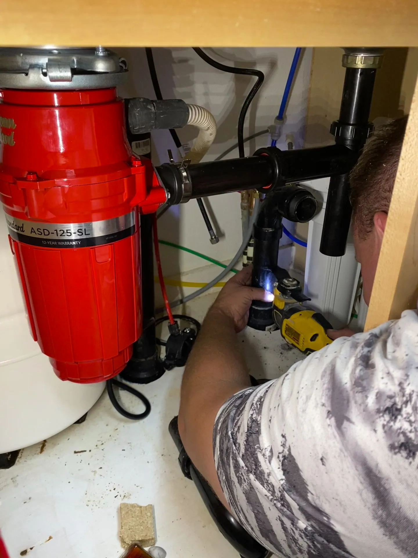 New Sink & Garbage Disposal Install — photo 4
