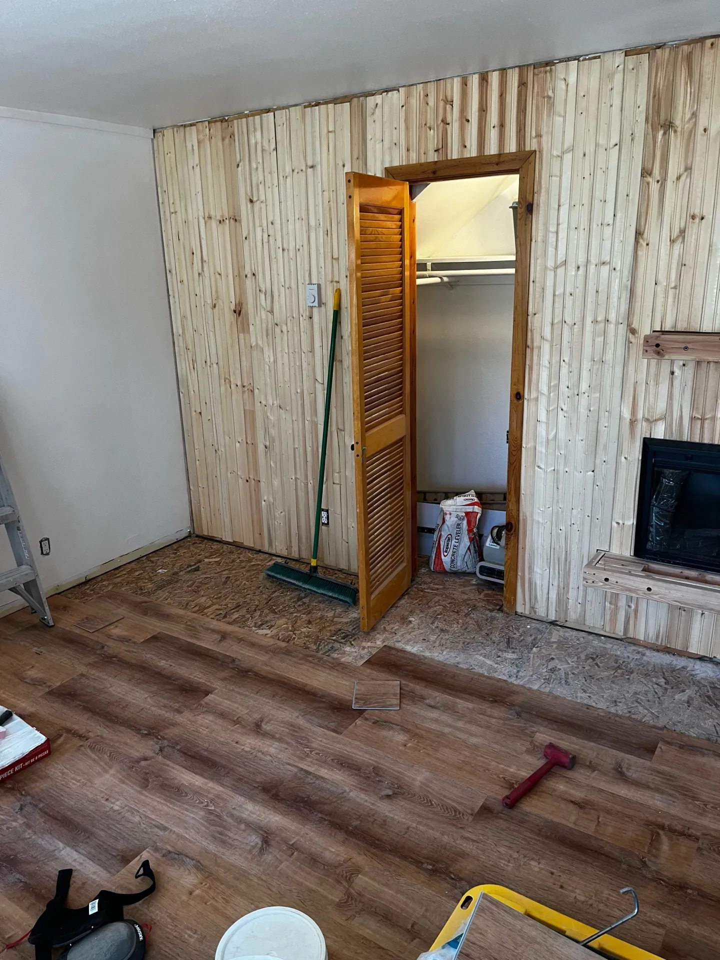 Brian Head studio remodel finished — kitchen area updated with new hardware and finishes