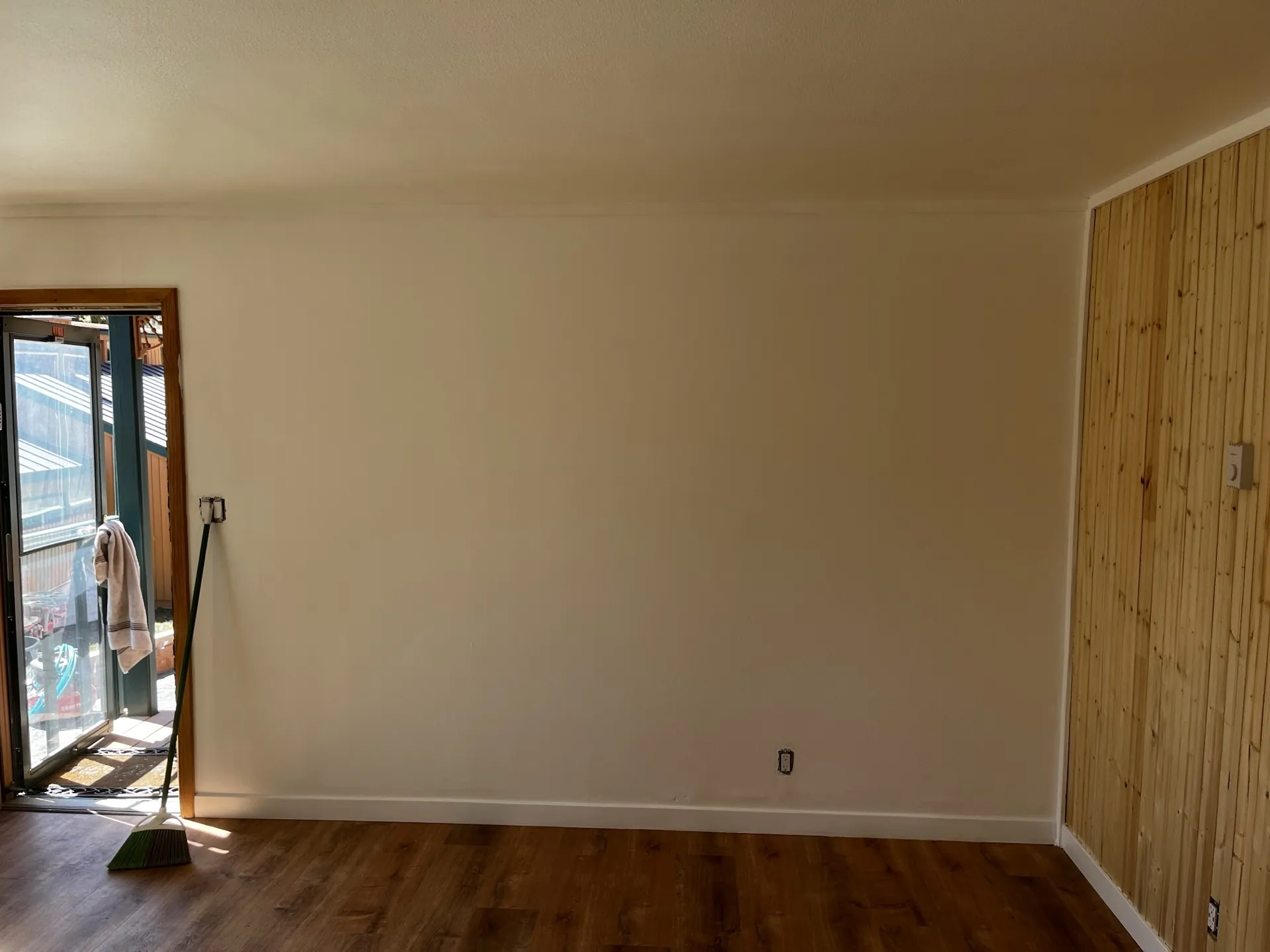 Brian Head studio remodel — wide view of finished interior space