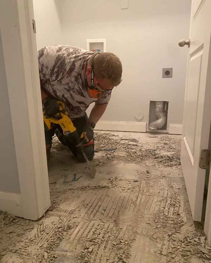 Viking Solutions — Tile Demo and Install